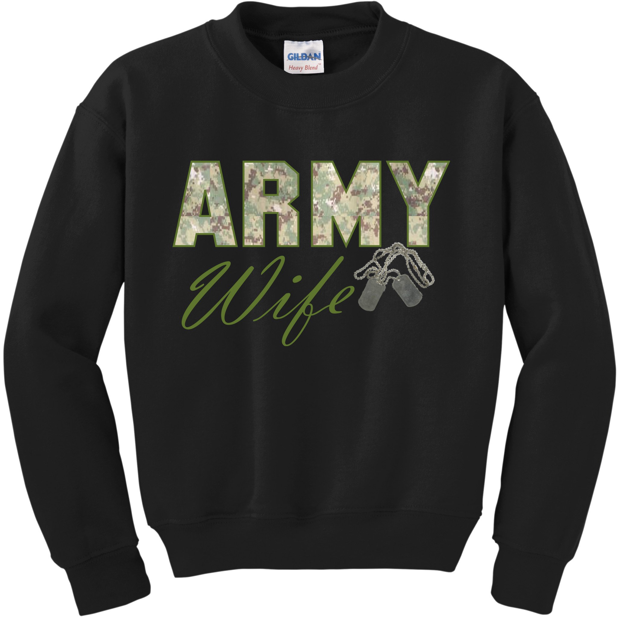Army Wife Kids Sweatshirt