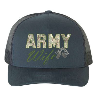 Army Wife Yupoong Adult 5-Panel Trucker Hat