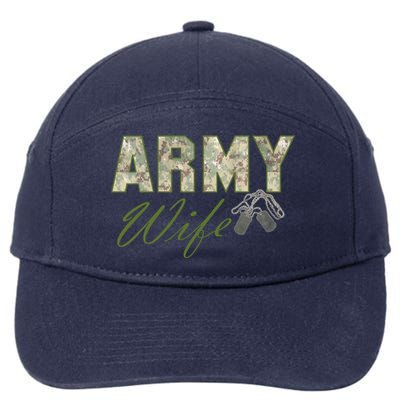 Army Wife 7-Panel Snapback Hat