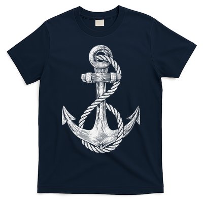 Anchor Rope Nautical Sailing Sail Sea T-Shirt