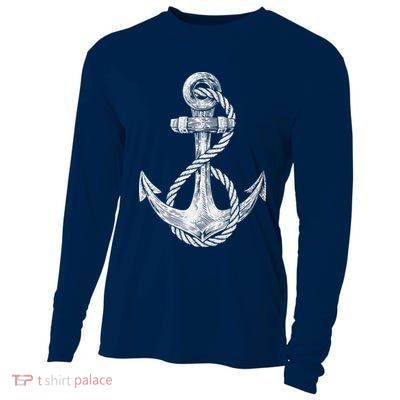 Anchor Rope Nautical Sailing Sail Sea Cooling Performance Long Sleeve Crew