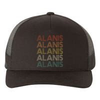 Alanis Retro Names Vintage Style Yupoong Adult 5-Panel Trucker Hat