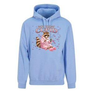 Antivalentine Raccoon Not Today Cupid Concept Cute Gift Unisex Surf Hoodie