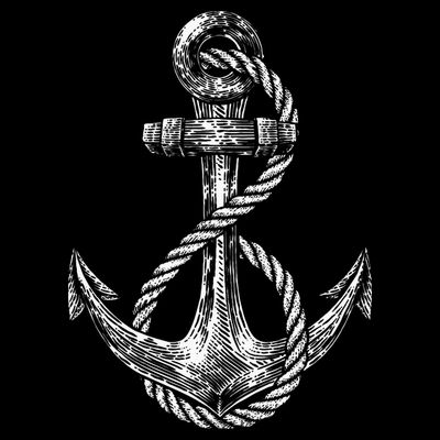 Anchor Rope Nautical Sailing Sail Sea T-Shirt
