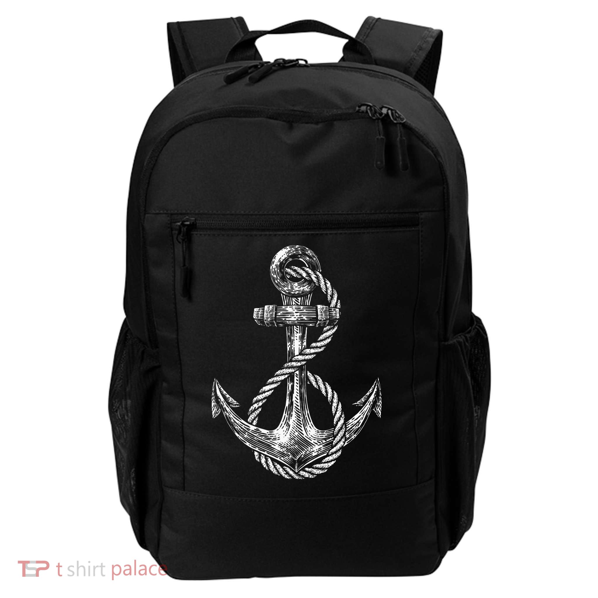 Anchor Rope Nautical Sailing Sail Sea Backpack