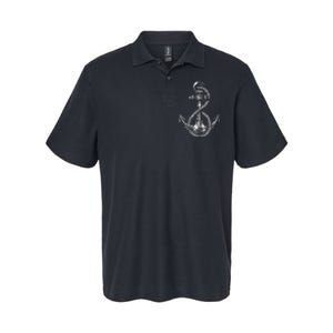 Anchor Rope Nautical Sailing Sail Sea Softstyle Adult Sport Polo