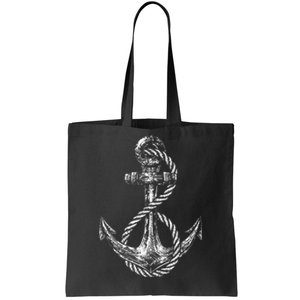 Anchor Rope Nautical Sailing Sail Sea Tote Bag