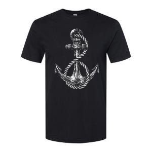 Anchor Rope Nautical Sailing Sail Sea Softstyle CVC T-Shirt