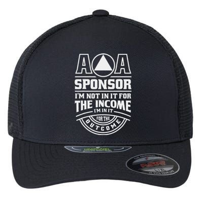 Aa Recovery Na Sponsor Alcoholics Anonymous Aa Sobriety Flexfit Unipanel Trucker Cap