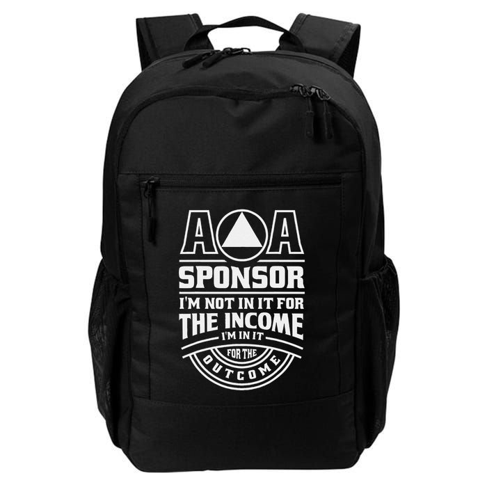 Aa Recovery Na Sponsor Alcoholics Anonymous Aa Sobriety Backpack