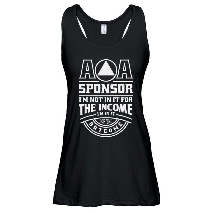 Aa Recovery Na Sponsor Alcoholics Anonymous Aa Sobriety Ladies Essential Flowy Tank
