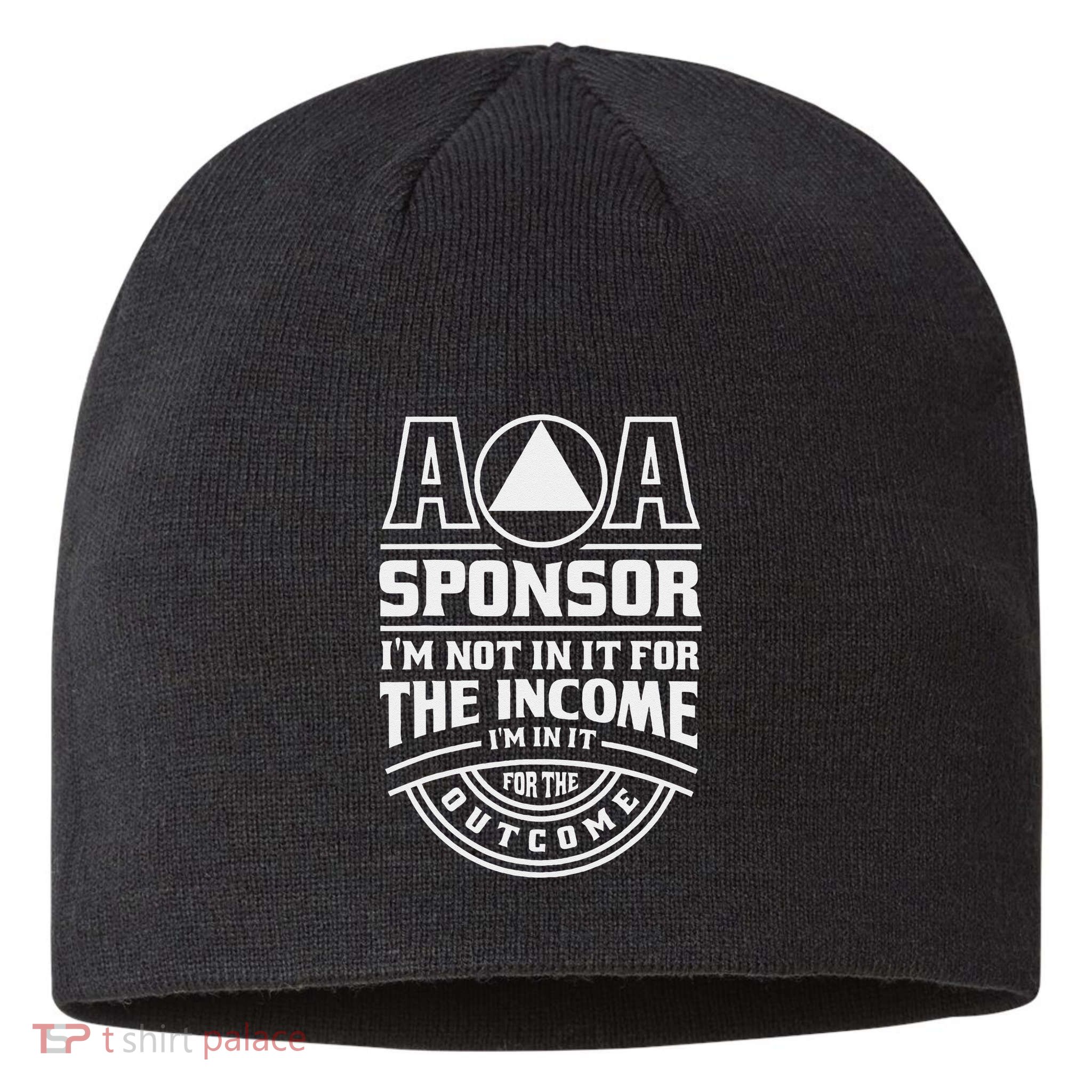 Aa Recovery Na Sponsor Alcoholics Anonymous Aa Sobriety Sustainable Beanie