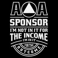 Aa Recovery Na Sponsor Alcoholics Anonymous Aa Sobriety 16 in Basic Backpack