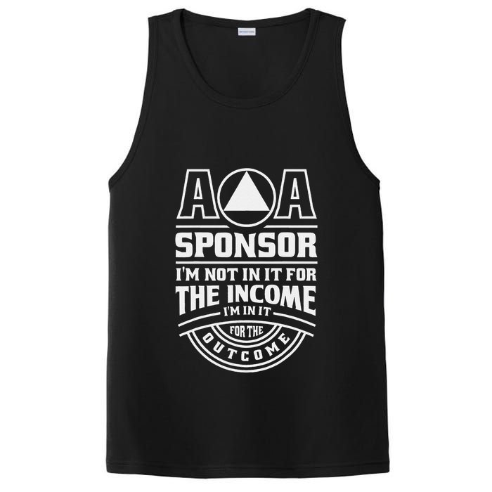 Aa Recovery Na Sponsor Alcoholics Anonymous Aa Sobriety PosiCharge Competitor Tank