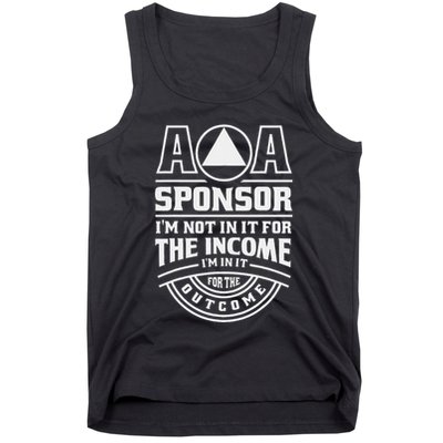 Aa Recovery Na Sponsor Alcoholics Anonymous Aa Sobriety Tank Top
