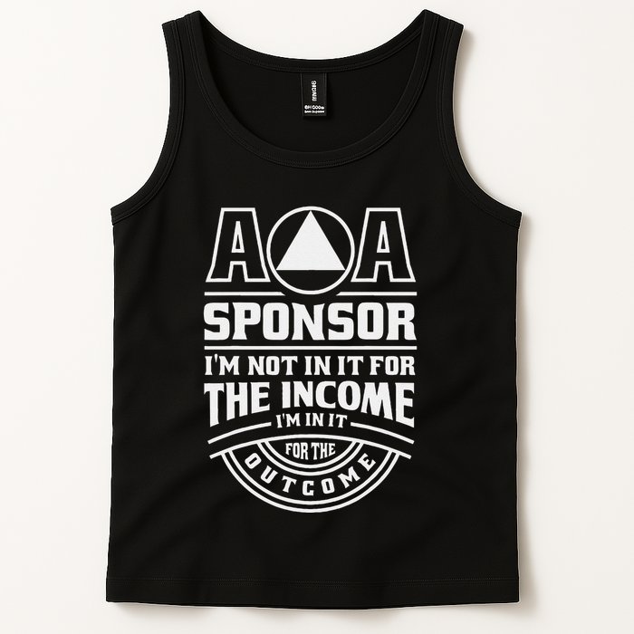 Aa Recovery Na Sponsor Alcoholics Anonymous Aa Sobriety Tank Top