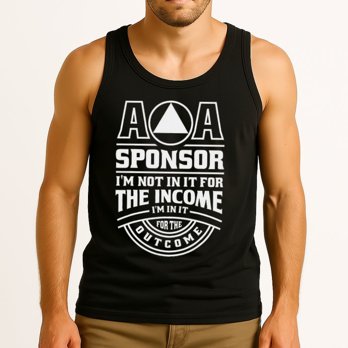 Aa Recovery Na Sponsor Alcoholics Anonymous Aa Sobriety Tank Top