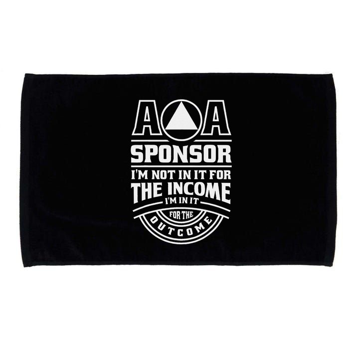 Aa Recovery Na Sponsor Alcoholics Anonymous Aa Sobriety Microfiber Hand Towel