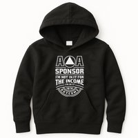 Aa Recovery Na Sponsor Alcoholics Anonymous Aa Sobriety Kids Hoodie