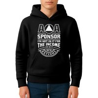 Aa Recovery Na Sponsor Alcoholics Anonymous Aa Sobriety Kids Hoodie