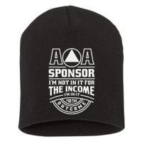 Aa Recovery Na Sponsor Alcoholics Anonymous Aa Sobriety Short Acrylic Beanie