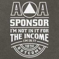 Aa Recovery Na Sponsor Alcoholics Anonymous Aa Sobriety Cotton Canvas Backpack