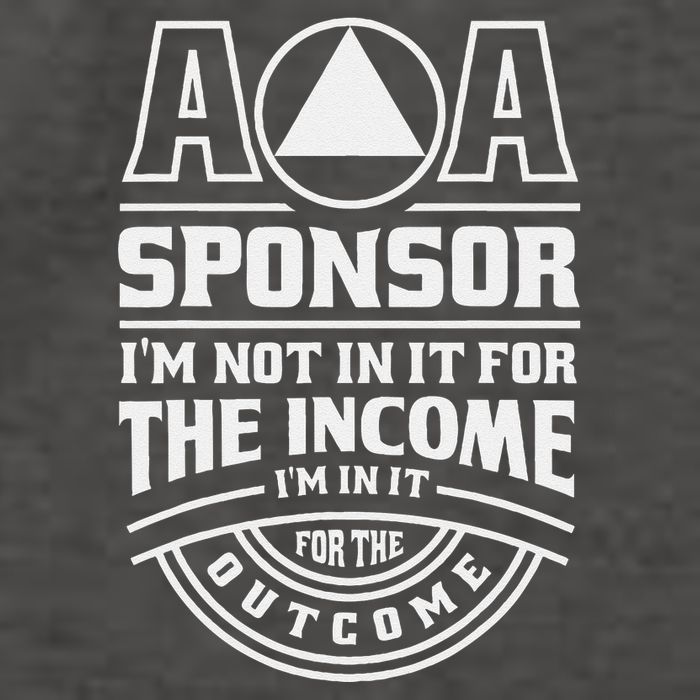 Aa Recovery Na Sponsor Alcoholics Anonymous Aa Sobriety Vector Backpack