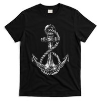 Anchor Rope Nautical Sailing Sail Sea T-Shirt