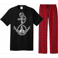 Anchor Rope Nautical Sailing Sail Sea Pajama Set