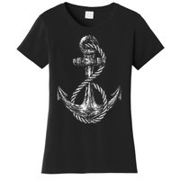 Anchor Rope Nautical Sailing Sail Sea Women's T-Shirt