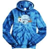 Ambulance Reindeer Nurse Christmas Pajamas Xmas Pjs Medical Meaningful Gift Tie Dye Hoodie