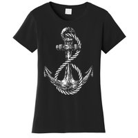 Anchor Rope Nautical Sailing Sail Sea Women's T-Shirt