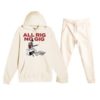 All Rig No Gig Premium Hooded Sweatsuit Set