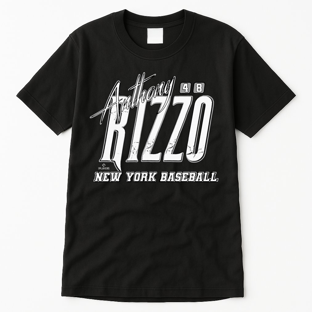 Anthony Rizzo New York Baseball Rock Tall T-Shirt