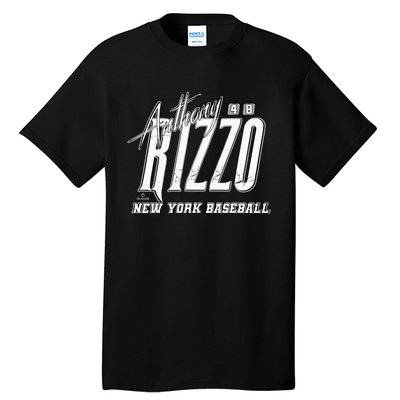 Anthony Rizzo New York Baseball Rock Tall T-Shirt