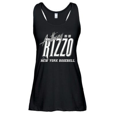 Anthony Rizzo New York Baseball Rock Ladies Essential Flowy Tank