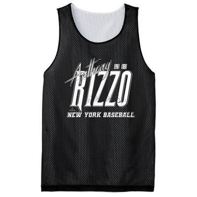 Anthony Rizzo New York Baseball Rock Mesh Reversible Basketball Jersey Tank