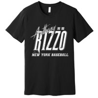 Anthony Rizzo New York Baseball Rock Premium T-Shirt