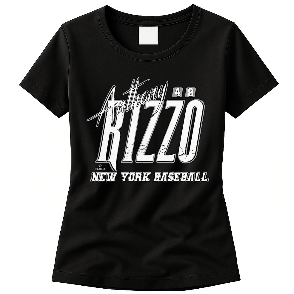 Anthony Rizzo New York Baseball Rock Womens T-Shirt