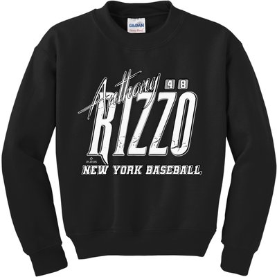 Anthony Rizzo New York Baseball Rock Kids Sweatshirt