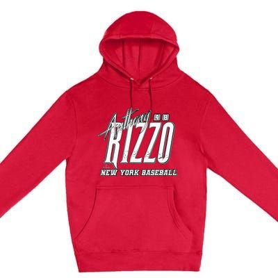 Anthony Rizzo New York Baseball Rock Premium Pullover Hoodie