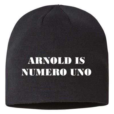 Arnold Is Numero Uno Sustainable Beanie