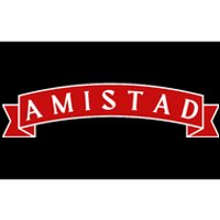 Amistad Red On White House Of Friendship Teachers Students Bumper Sticker