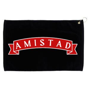 Amistad Red On White House Of Friendship Teachers Students Grommeted Golf Towel