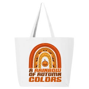 A Rainbow Of Autumn Colors Halloween Pumpkin 25L Jumbo Tote