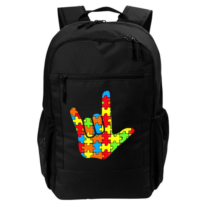 Autism Rock On Hand Backpack
