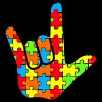 Autism Rock On Hand Sustainable Bucket Hat