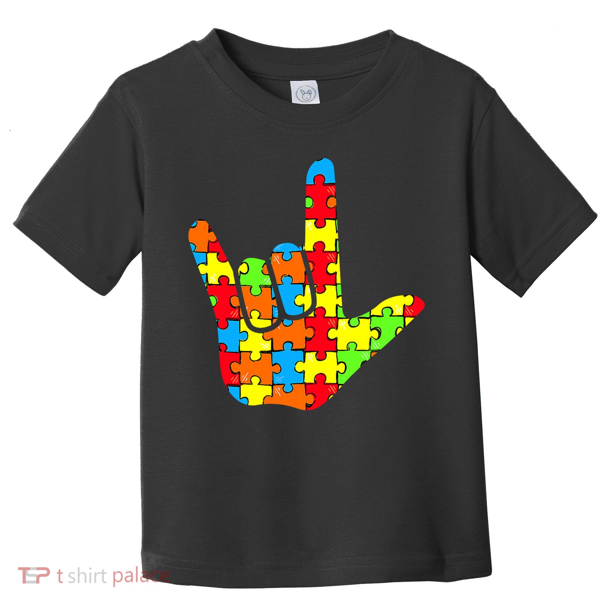 Autism Rock On Hand Toddler T-Shirt