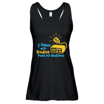 Amateur Radio Operator Humor Funny Ham Radio Saying Ladies Essential Flowy Tank