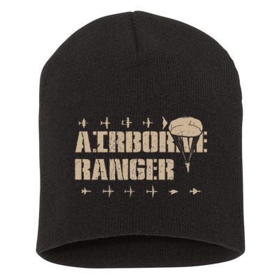 Airborne Ranger Paratrooper Army Short Acrylic Beanie